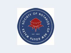 Society of Notaries logo