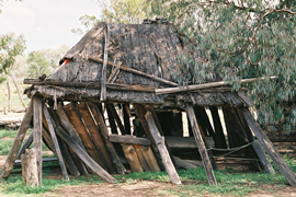 Slanty hut